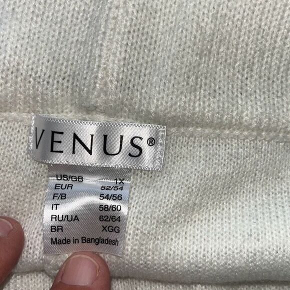 Venus Crochet Cover-Up Shorts Boho Cozy 1X - Picture 5 of 16